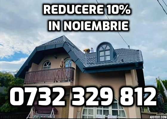 Montaj si reparatii acoperisuri in Pitesti