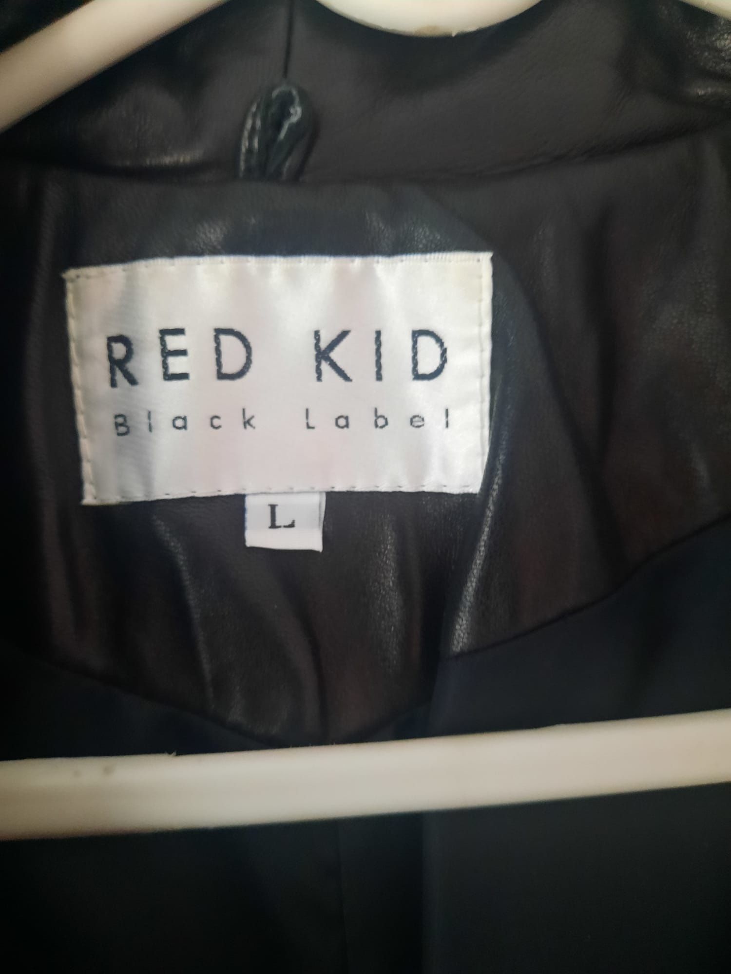 Jacheta piele Red Kid Black Label