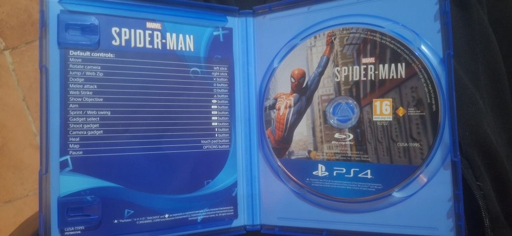 Игра Spiderman PS4