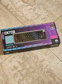 Cooler Master CK720 Tastatură mecanică pentru jocuri cu gri spațial 65