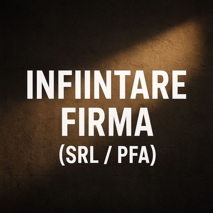 Înfiintare Firma, SRL, PFA, modificare firma in Deva Hunedoara