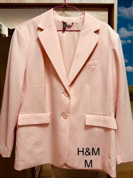 Блейзър Н&М цвят праскова