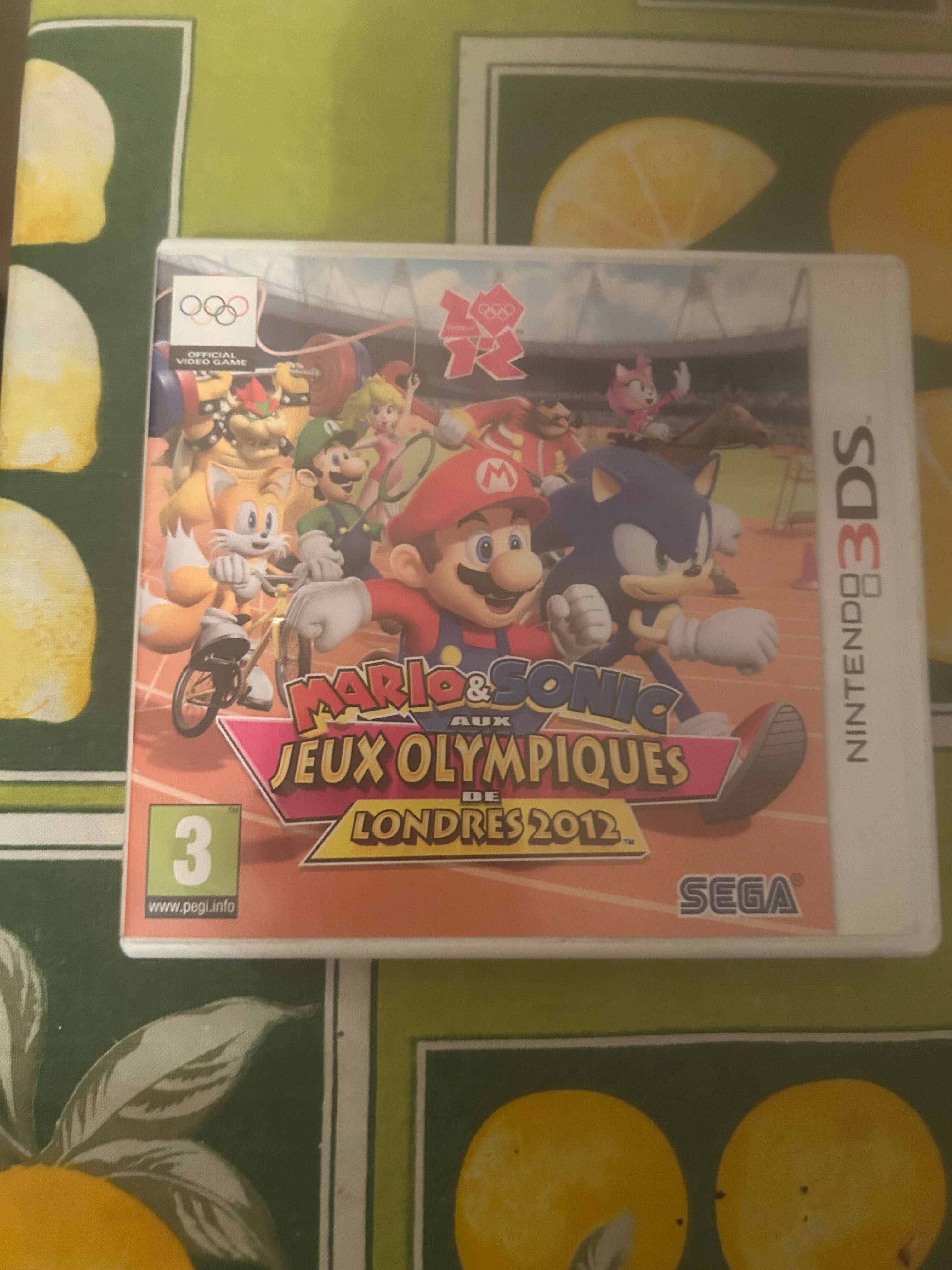 Игра Марио и Соник 3DS