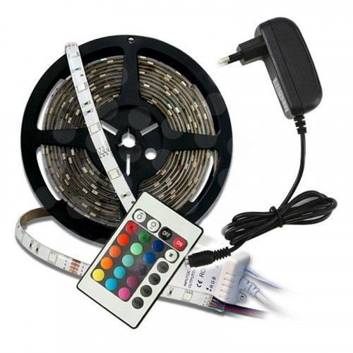 Kit Banda Led Rgb 5 metri multicolor telecomanda