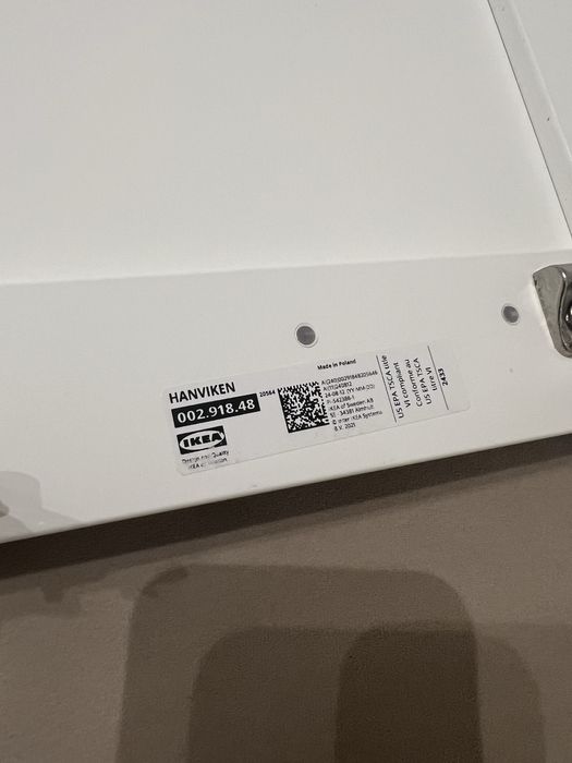 Front usa HANVIKEN + Balamale + Deschizator prin apăsare- IKEA