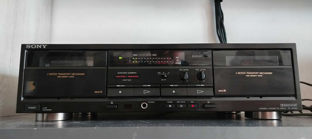 Casetofon dublu deck Sony