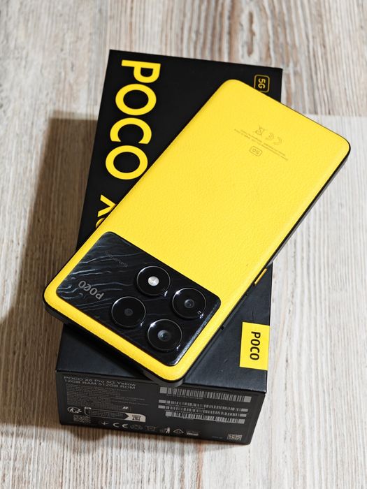 Poco X6 Pro 512 gb Ram 12 5G полный комплект