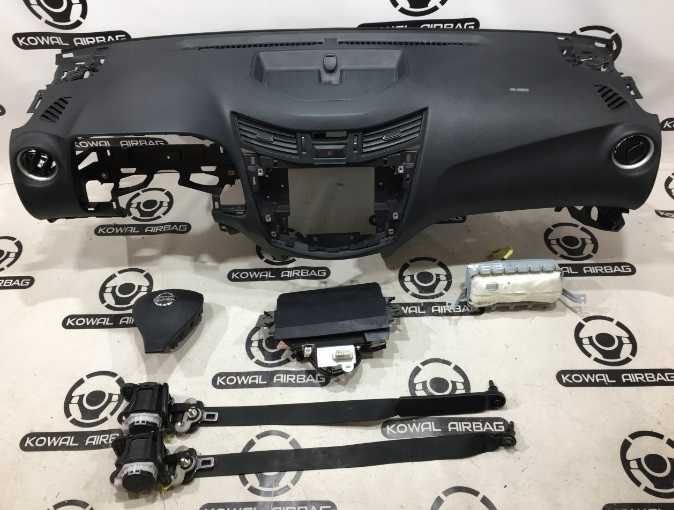 NISSAN NAVARA NP300 D23 - kit airbag - plansa bord - set centuri