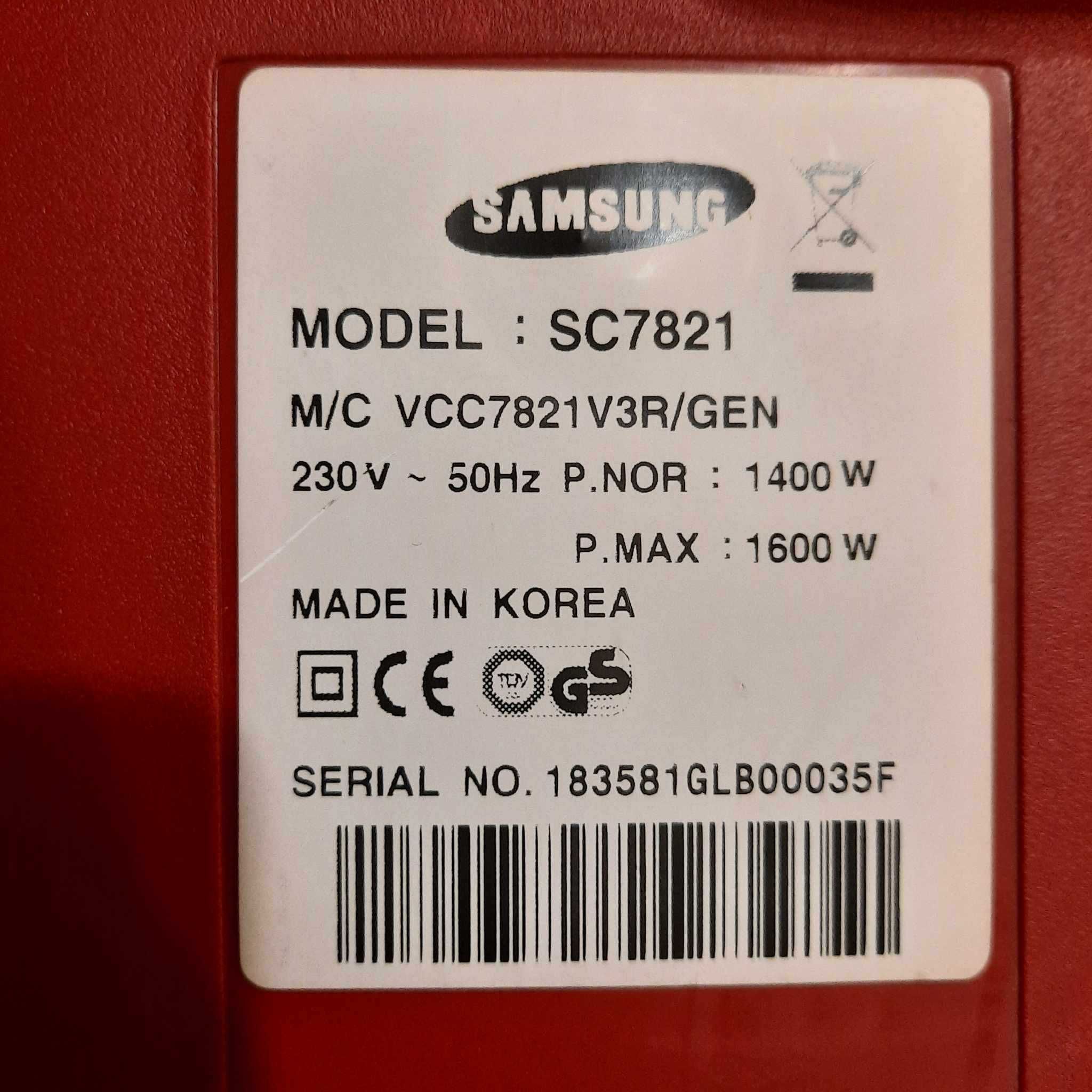 Aspirator Samsung cyclon model SC7821 – defect, pentru piese – 40 lei