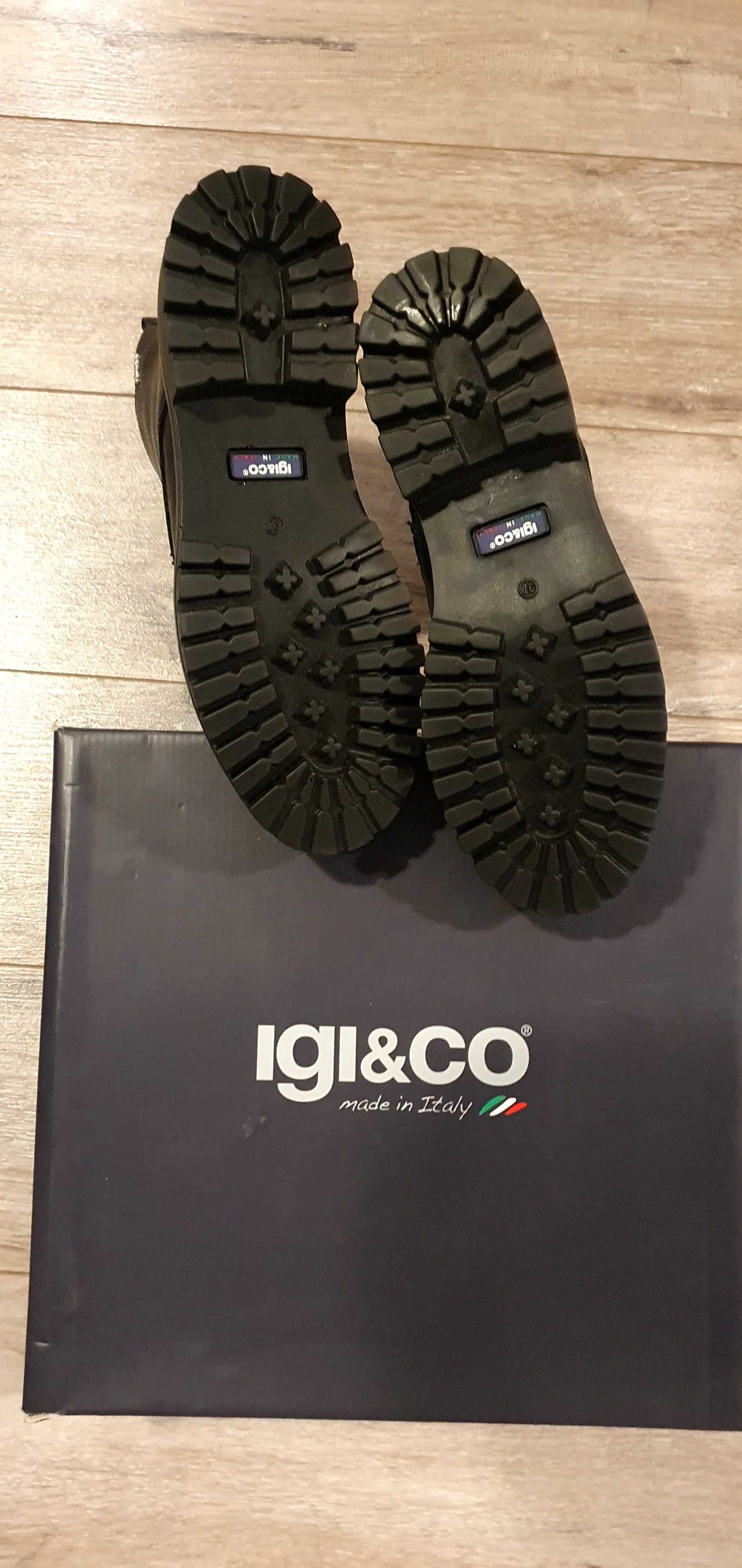 Bocanci IGI&CO piele marimea 37 noi pret 210