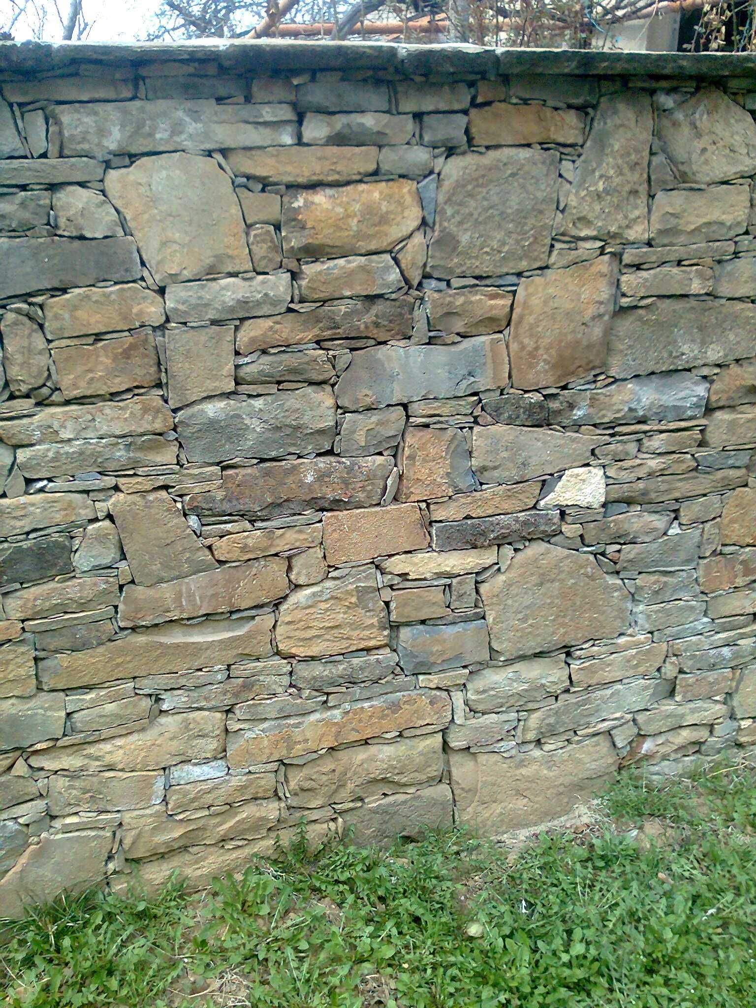 камък за зидария на дувар
