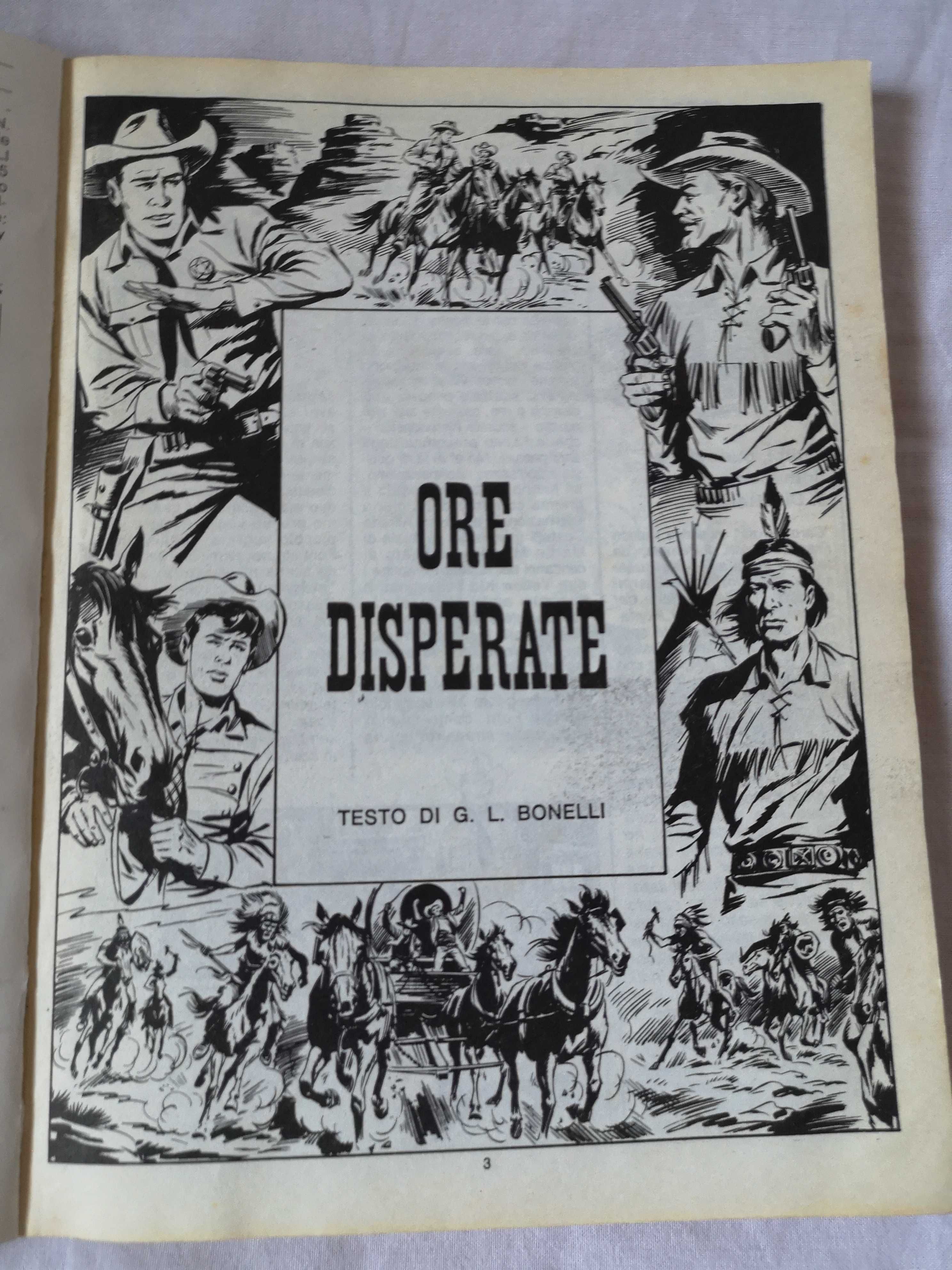 Tex - Ore disperate (benzi desenate in italiană)