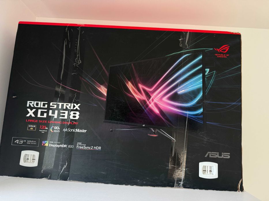 Monitor gaming Asus Rog Strix XG438Q VA, 120 Hz
