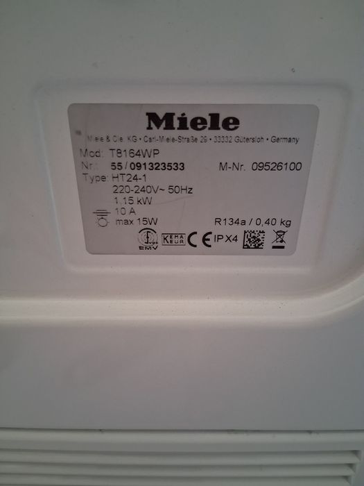 Сушилня миеле термопомпа T 8164WP