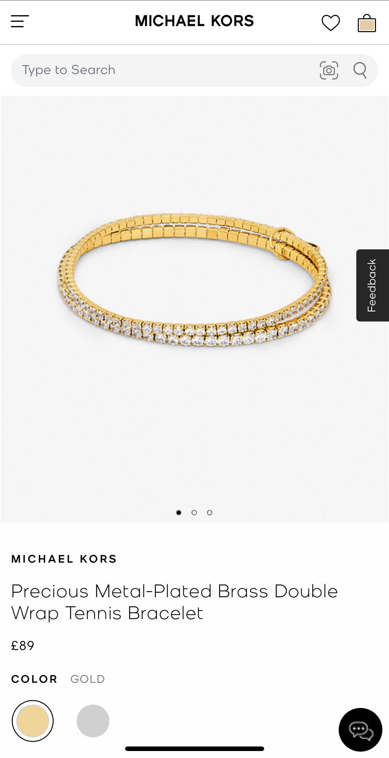 Michael Kors  оригинална гривна , купена от официалния сайт