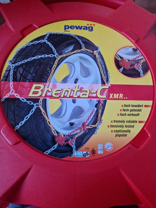 Вериги за сняг PEWAG R60 155/80 R13 ,чисто нови