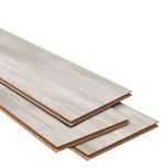 Parchet laminat, gri, 8 mm, HDF, 2 mp/cut • GoodHome - 2 cutii+plintă