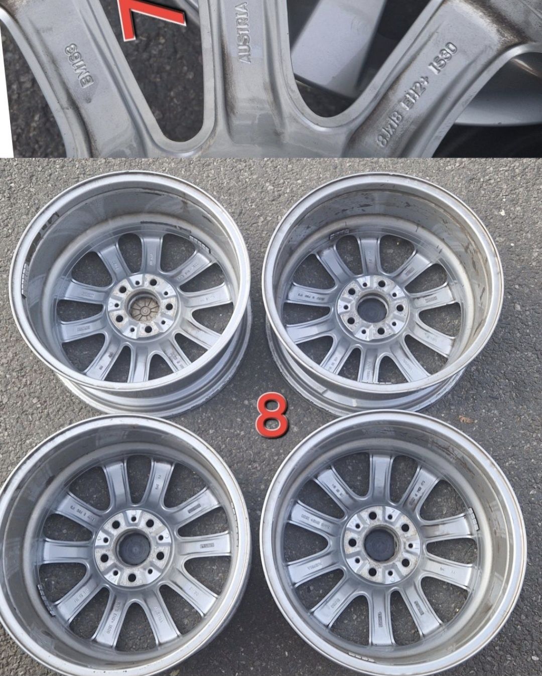 Jante Aliaj Originale BMW R18 Et.30 8J 5x120