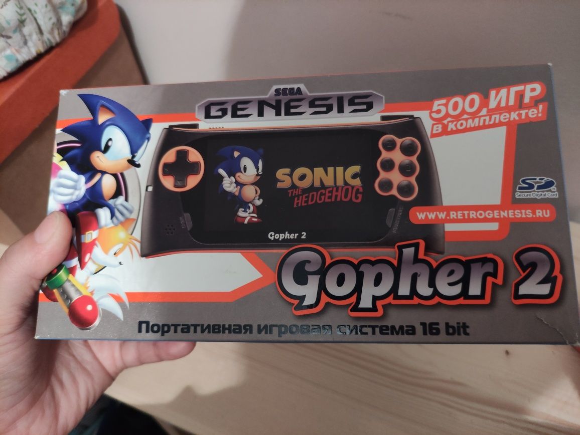 Игровая приставка SEGA Genesis Gopher 2