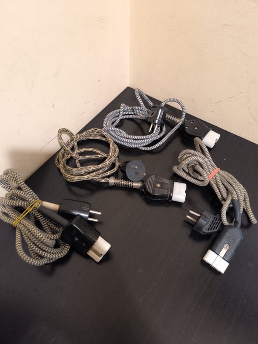 Cablu electric de ceramică, pentru reșouri, fier de calcat vechi.