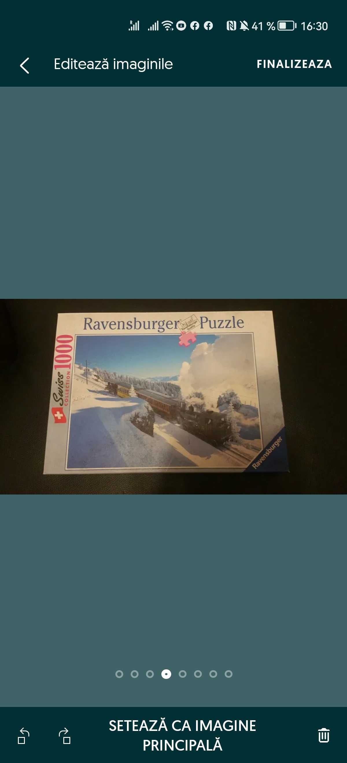 Puzzle  Turnul Eifel, Manastirea Voronet, Ravensburger