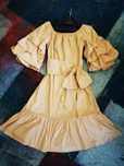 Rochie de toamna model romantic