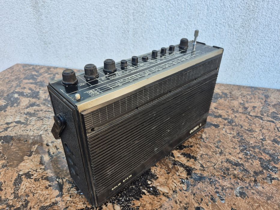 Radio vechi Gloria 4,RP1524Tehnoton SA;Iasi an 1985 functional