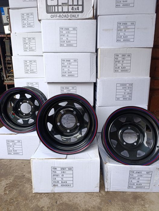 Продавам джанти 6х139.7/5х139.7/5х165.1/5х127/5х114.3