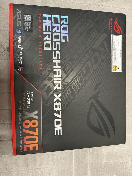 Продам материнскую плату ASUS ROG CROSSHAIR X870E HERO