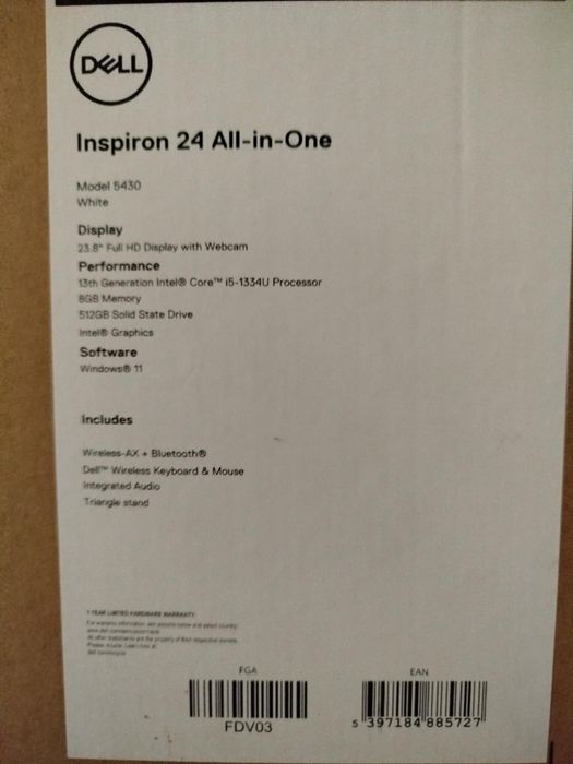 Vand Dell Inspiron 24 all-in-one PC cu procesor Core i5 -1334U