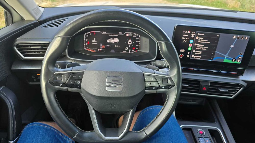 Seat Leon 2.0 TDI Automata, Panoramic, Clima 3 zone, Faruri Full Led