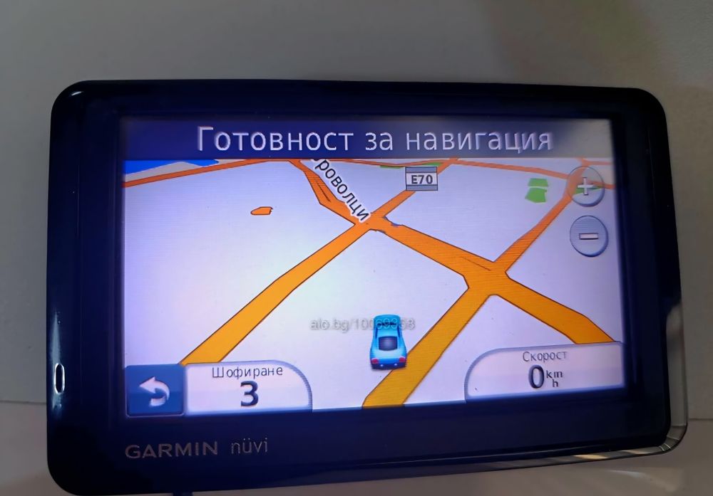 Ново!!! 4.3 инча GPS навигация Garmin Nuvi 1390 + Bluetooth с доживотн