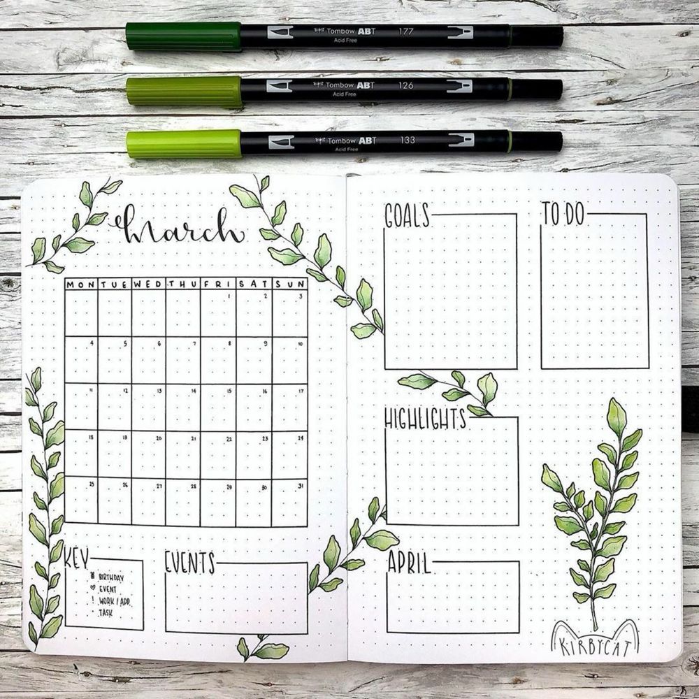 Bullet journal personalizat pentru viata ta