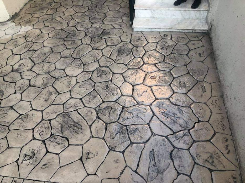 Beton amprentat / beton dezactivat