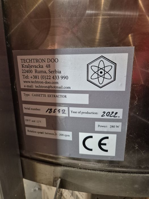 Centrifuga apicola inox Techtron 4 rame