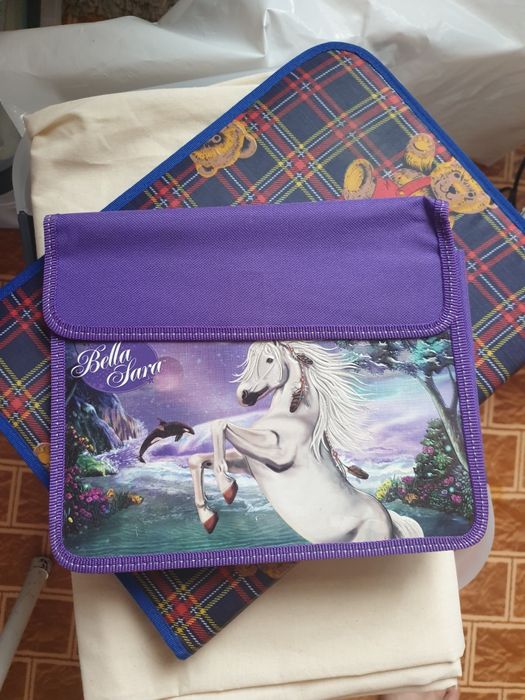 Продам 2 папки для школьной канцелярии и творчества