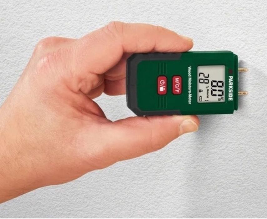 Aparat umidometru umiditatii Parkside PMSHM2 A3 umiditate beton lemn