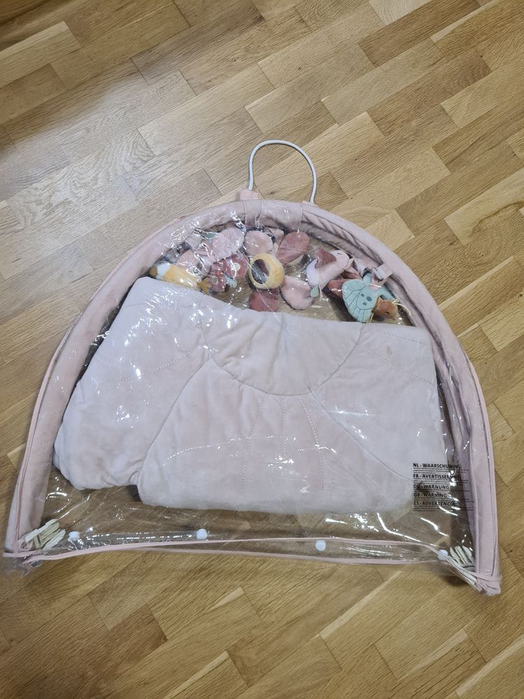 Мека активна гимнастика за игра Flowers Pink – Little Dutch