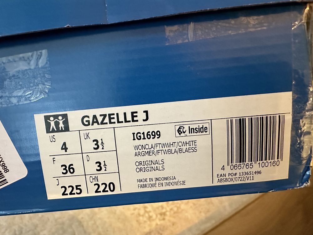 Adidas Gazelle 36
