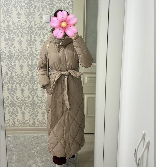 Женская зимняя куртка длинная