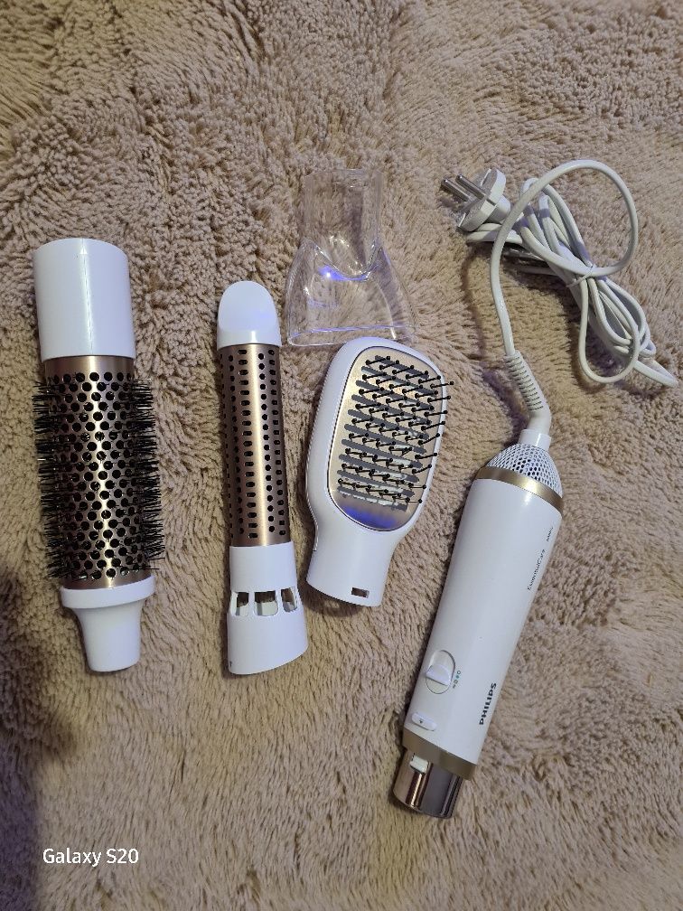 Perie cu aer cald Philips Essential Care Airstyler HP8663/00, 800 W,