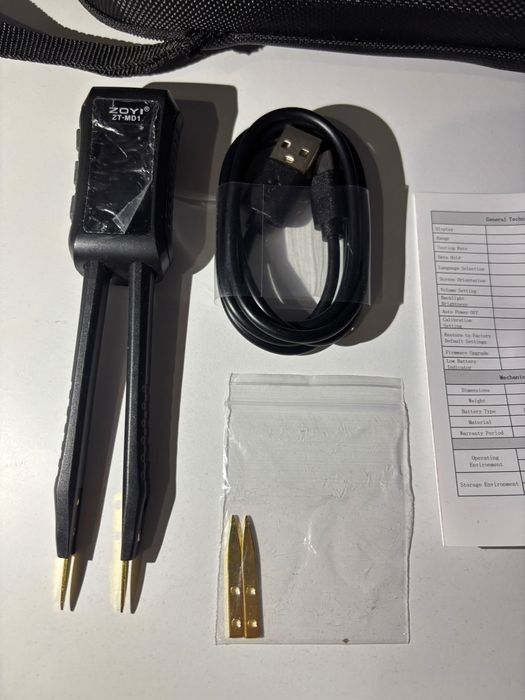 Penseta LCR cu punte ZT-MD1, identificare auto a componentelor, nou