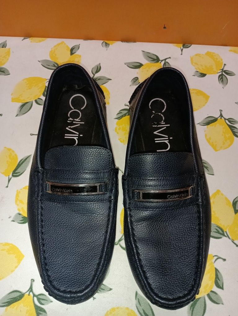 Calvin Klein N 42 кожени мокасини - 55 лв