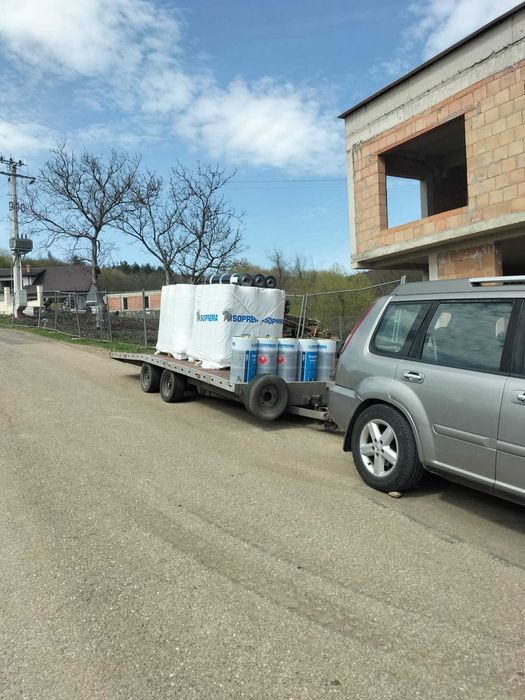 Vand /remorca Rema an 2001 rabatabila hidraulic/troliu/rampe incarcare