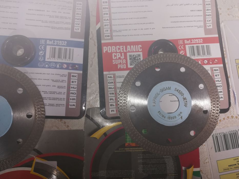 Discuri diamantate gletiere si mistrii