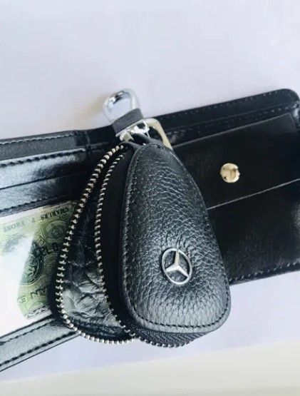 Мъжки кожен портфейл Mercedes, BMW, Audi, VW
