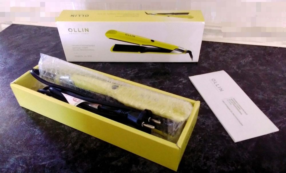 новые Щипцы крупный шаг гафре ollin для волос,  , гофре, olin, оллин