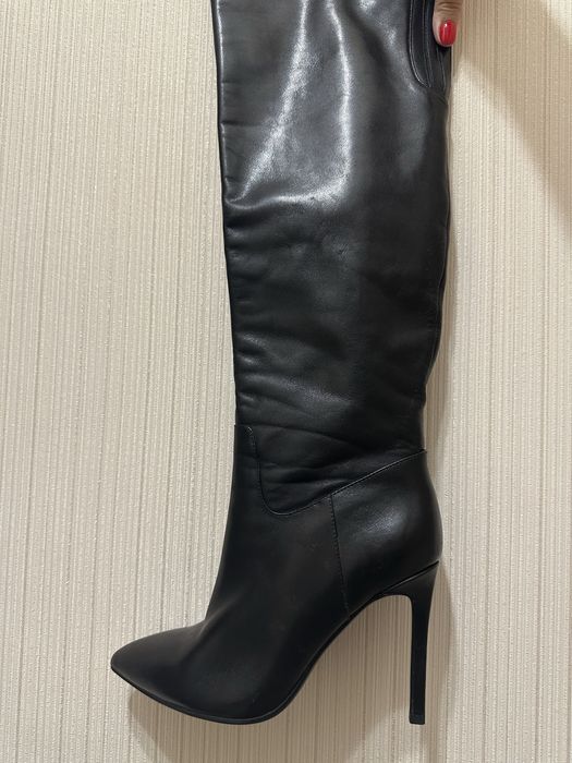 Кожанные сапоги MALLANEE