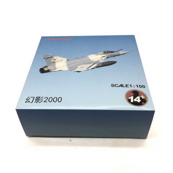 Macheta avion metalica Mirage 2000 French Air Force scara 1:100
