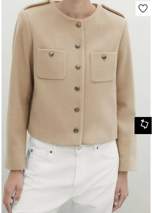 Palton Massimo dutti Cu lana